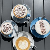 Delicious coffee!  at PAUSE Coffee & Kürtös in Bourg-saint-maurice