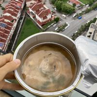 Miso soup (delivered): tasty  at Plant A Seed Vegan in Penang