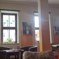 Cosy vibe inside at Lucas-Cranach-Café in Gotha