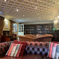 Library seating area  at The Atherstone Red Lion Hotel in Atherstone