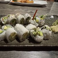 Vegeta and avocado-cucumber rolls  at Umami in Melbourne