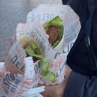   at Falafel House in Thessaloniki