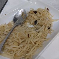 Szechuan sour potatoes at East Pearl in Athens