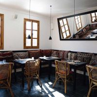 Inside  at Nomad in Marrakech