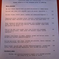 Menu  at Nomad in Marrakech