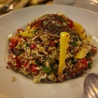 Cauliflower tabbouleh starter at Nomad in Marrakech