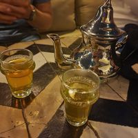 Mint tea at Nomad in Marrakech
