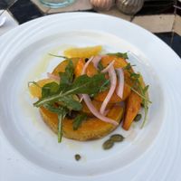 Pumpkin starter  at Nomad in Marrakech