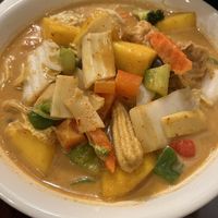 Mango curry jae  at Kao Thai Restaurant in Silver Spring