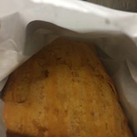 Callalo patty at HIM Ital Health Food Market in Bronx