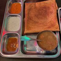 Mysore Masala Dosa (potato filled dosa)  at 615Chutney in Nashville