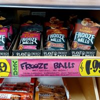 Gotta love the Frooze balls! at Trader Joe's in Fort Collins