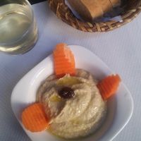 Hummus at Veggie Garden - Dels Angels in Barcelona