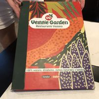 Menu!  at Veggie Garden - Dels Angels in Barcelona