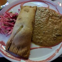 Tofu & spinach empanada at Veggie Garden - Dels Angels in Barcelona