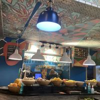 Prep counter  at Veggie Garden - Dels Angels in Barcelona