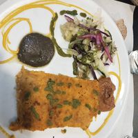 Pastel de Gnocchi carabassa at Veggie Garden - Dels Angels in Barcelona