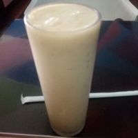 Mango lassi at Veggie Garden - Dels Angels in Barcelona