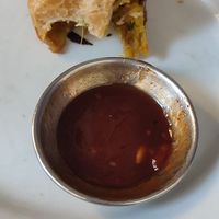 Samosa at Veggie Garden - Dels Angels in Barcelona