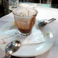 Chocolate dessert at Veggie Garden - Dels Angels in Barcelona