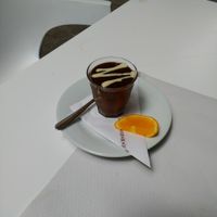 chocolate mousse at Veggie Garden - Dels Angels in Barcelona