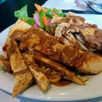 Satee tofu at Veggie Garden - Dels Angels in Barcelona