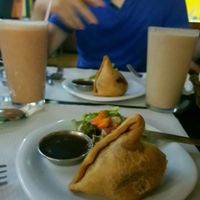 samossa at Veggie Garden - Dels Angels in Barcelona