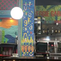 A bit of the cute interior decor  at Veggie Garden - Dels Angels in Barcelona