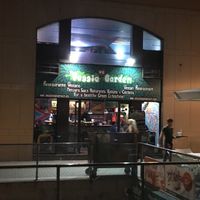 Outside at night  at Veggie Garden - Dels Angels in Barcelona