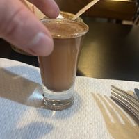 GingerShot with Kurkuma & Cinamon  at Veggie Garden - Dels Angels in Barcelona