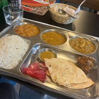 Thali   at Veggie Garden - Dels Angels in Barcelona