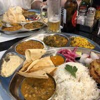 Luxury nepali thali at Veggie Garden - Dels Angels in Barcelona