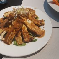 Tofu satay at Veggie Garden - Dels Angels in Barcelona