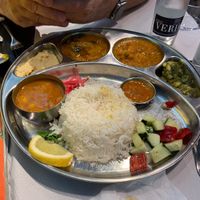 Delicious Nepali luxury Thali at Veggie Garden - Dels Angels in Barcelona
