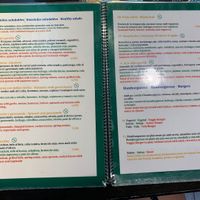 Great menu at Veggie Garden - Dels Angels in Barcelona