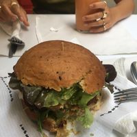  Vegetal burger at Veggie Garden - Dels Angels in Barcelona
