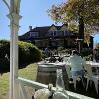 View from dining in the gazebo.   at The Bunker Cafe Bar Restaurant in Leura