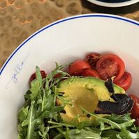 Салат с авокадо гриль  at AfroLab Roastery in Yerevan