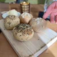 Hot fresh rolls  at Full Taste in Chamblee