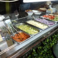 Don't eat the purple cabbage!!! at Falafel Omisi in Caulfield