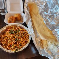 Dosa, bonda, noodles... spice and flavor was banging at Udupi in Cary