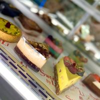 Lemon tart, Vanilla cake with cinnamon, Banana cake at SweetLi by Lilit in Yerevan