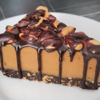 The best raw Snickers cake! at SweetLi by Lilit in Yerevan