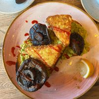 Avocado on toast at Riverview Kitchen in Durham