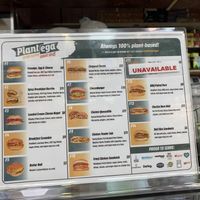 Vegan sandwich menu  at 8th Avenue Gourmet in New York City