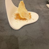 Apricot dessert  at Casa Mele in Positano