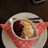 The risalamande dessert that came with the holiday meal. We ordered another one it was so good. at Yndisauki in Reykjavik