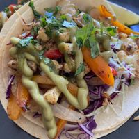  Vegan tacos  at La Cocina Port Townsend in Port Townsend