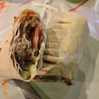 Falafel sandwich at Basha in Rio De Janeiro