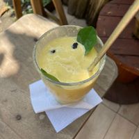 This drink called Tucan   at Tambie's Bro Panadería in Manzanillo